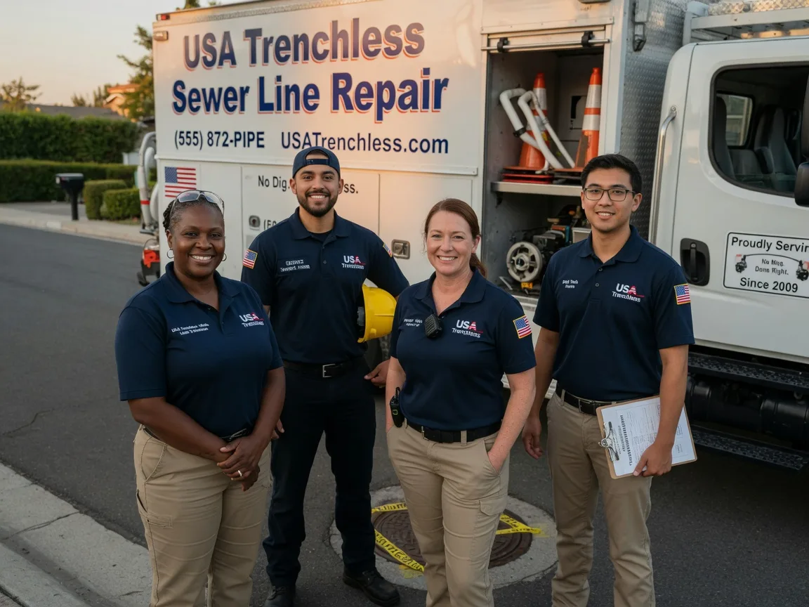 Sewer Line Repair company in Blossom, TX